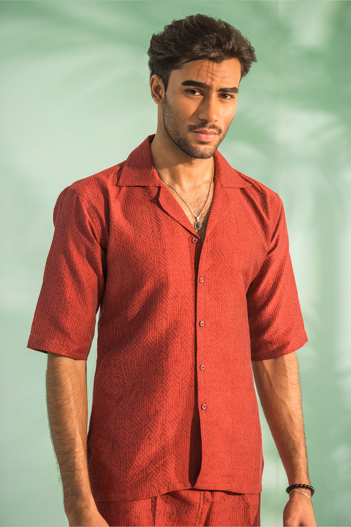 Crimson Wave Co-ord Set