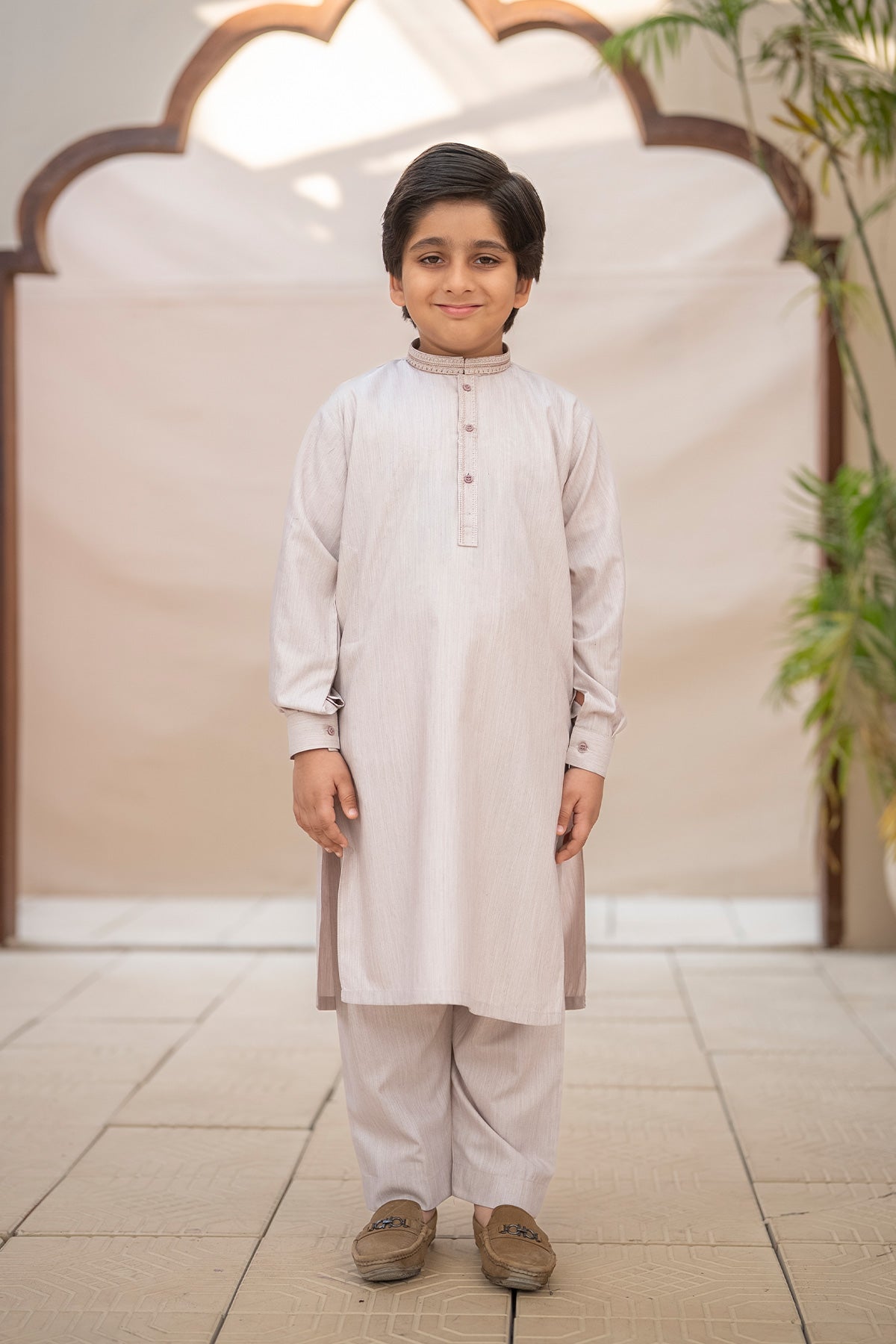 Kids Embroidered Suit 13