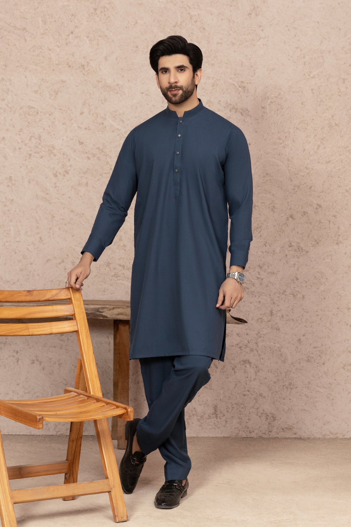 Blue Classic Kurta Pajama