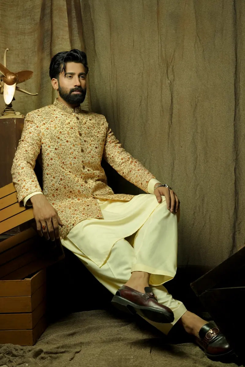 Kurta pajama 2025 with prince coat