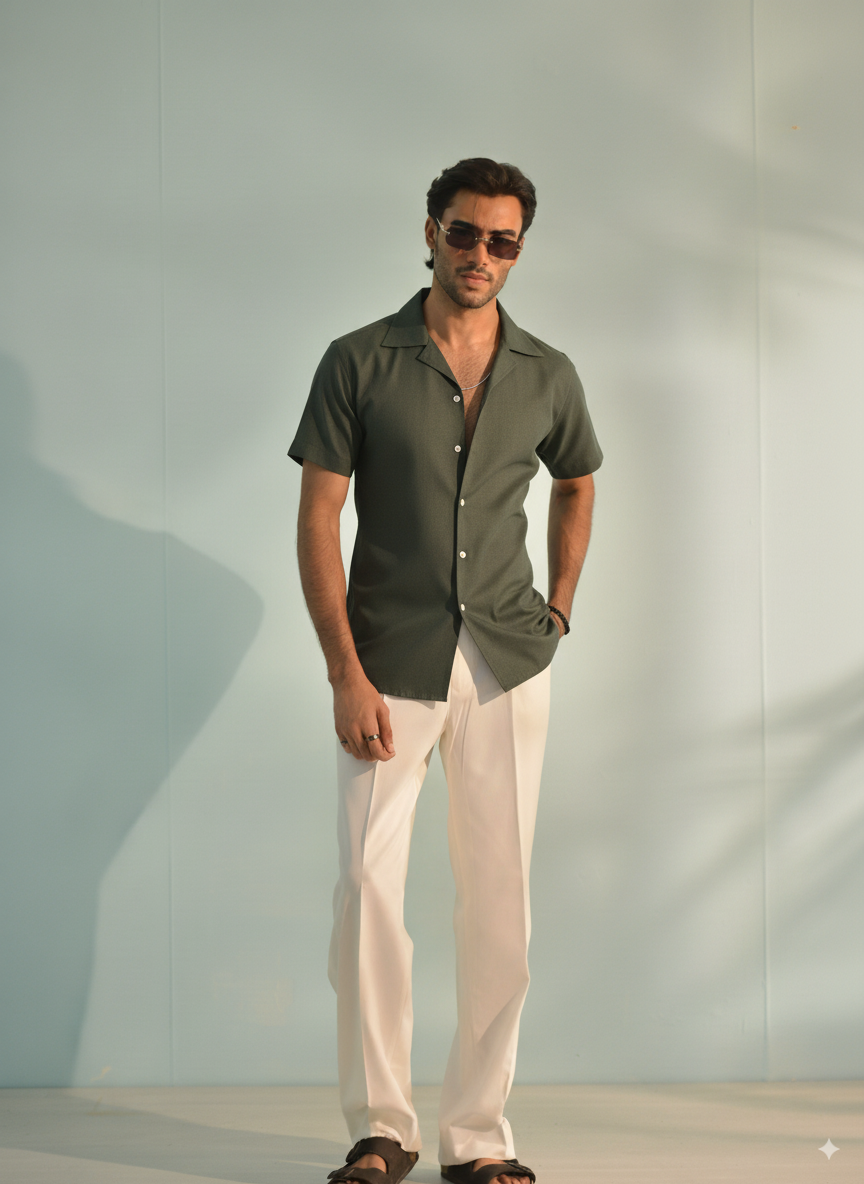 Sage Green Shirt