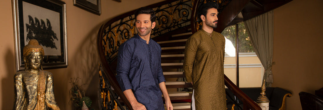 Styling Tips for Embroidered Kurta Pajama for Men:  Explore Various Ways to Style Embroidered Kurta Pajamas for a Fashionable Look