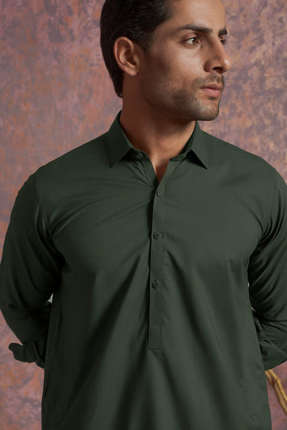 Green Shalwar Kameez