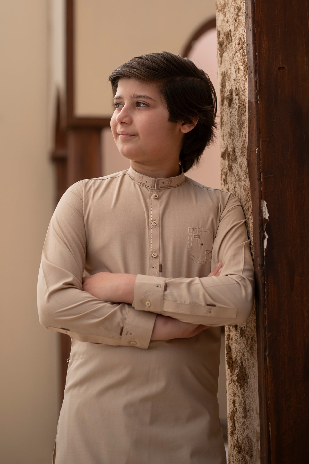 Kids Embroidered Suit 3