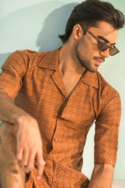 Terracotta Luxe Co-ord Set