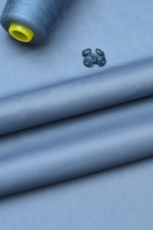 SKY BLUE UNSTITCHED KAMEEZ SHALWAR FABRIC