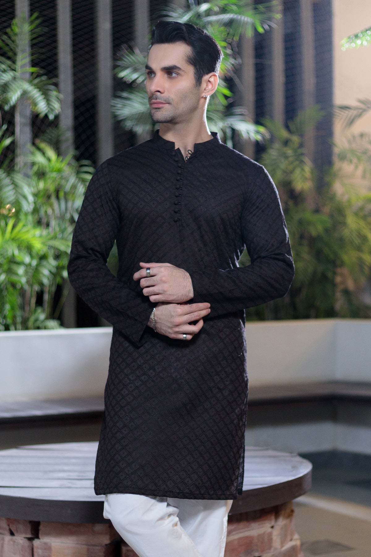 Chikan Kurta Pajama 1