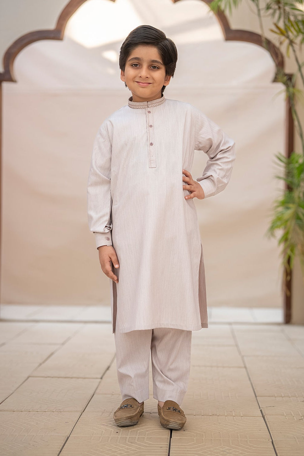 Kids Embroidered Suit 13