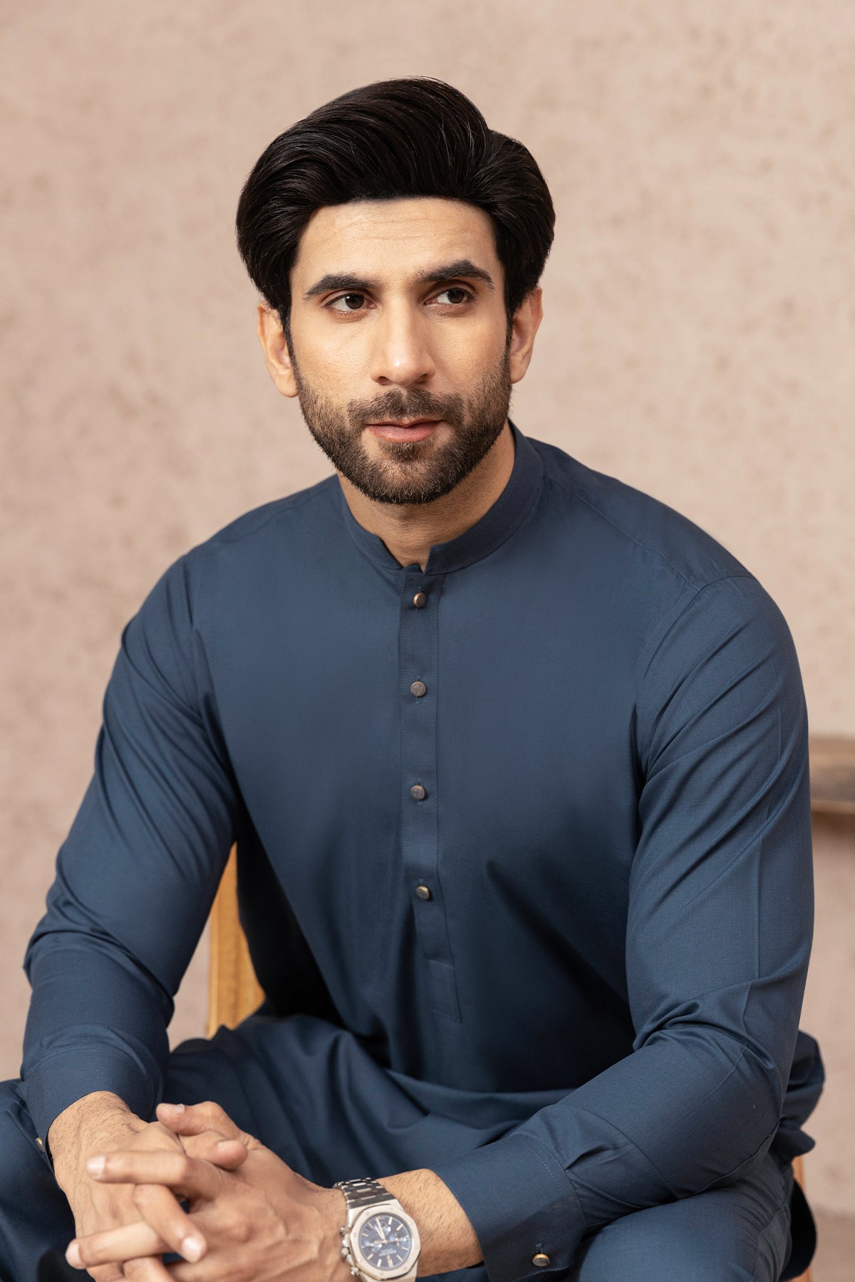 Blue Classic Kurta Pajama