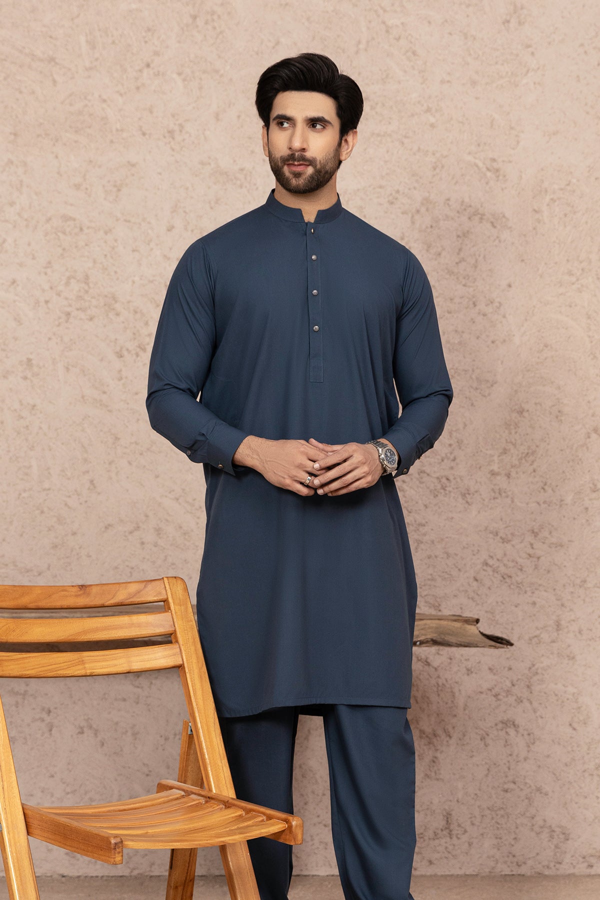 Blue Classic Kurta Pajama