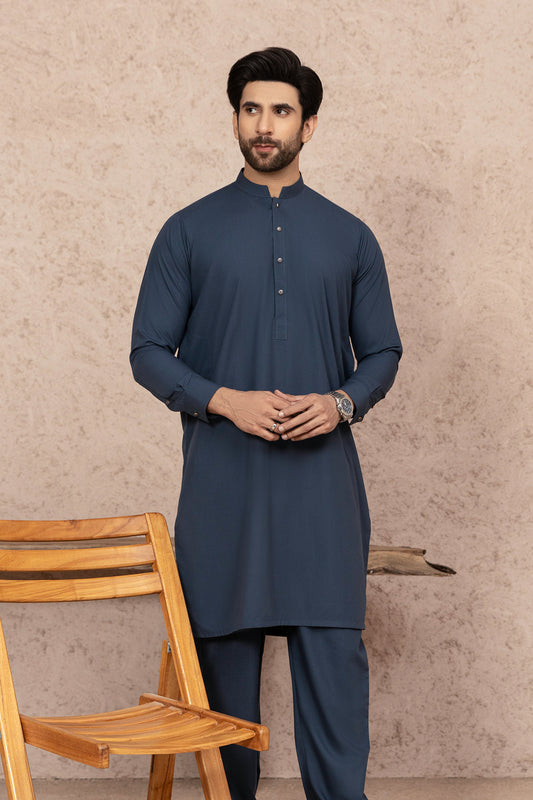 Blue Classic Kurta Pajama
