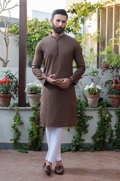 Chikan Kurta Pajama 8