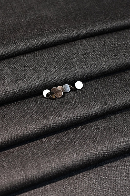 DARK CHARCOAL  UNSTITCHED KAMEEZ SHALWAR FABRIC