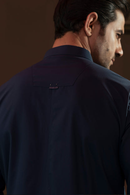 Navy Blue Design Suit