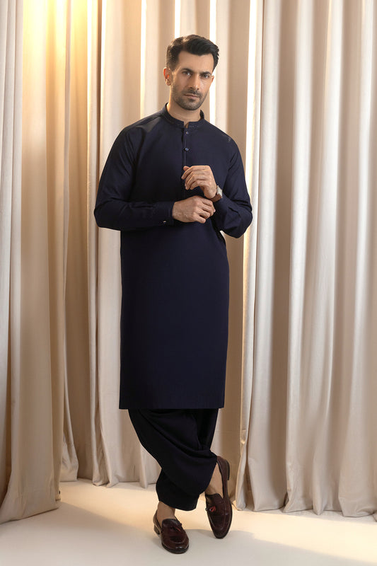 Deep Blue Men’s Kurta Shalwar