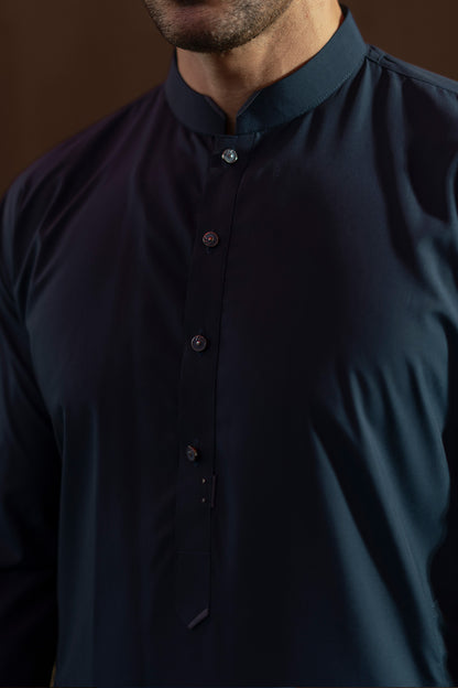 Navy Blue Design Suit