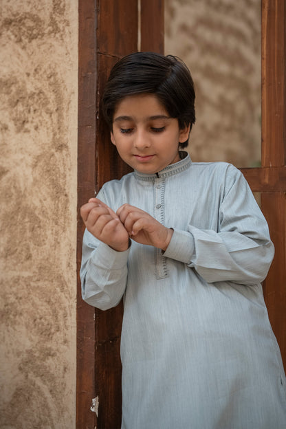 Kids Embroidered Suit 10