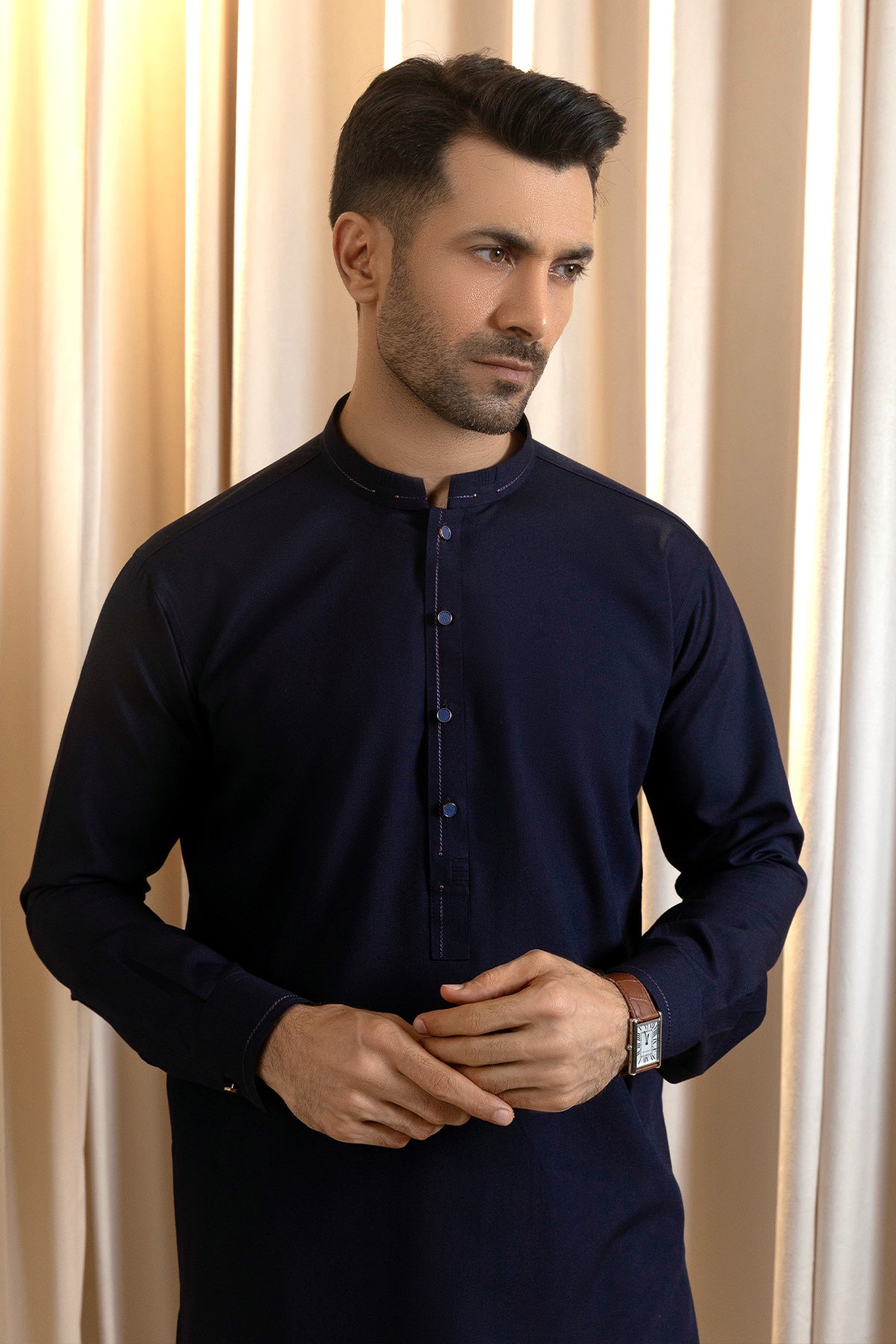Deep Blue Men’s Kurta Shalwar
