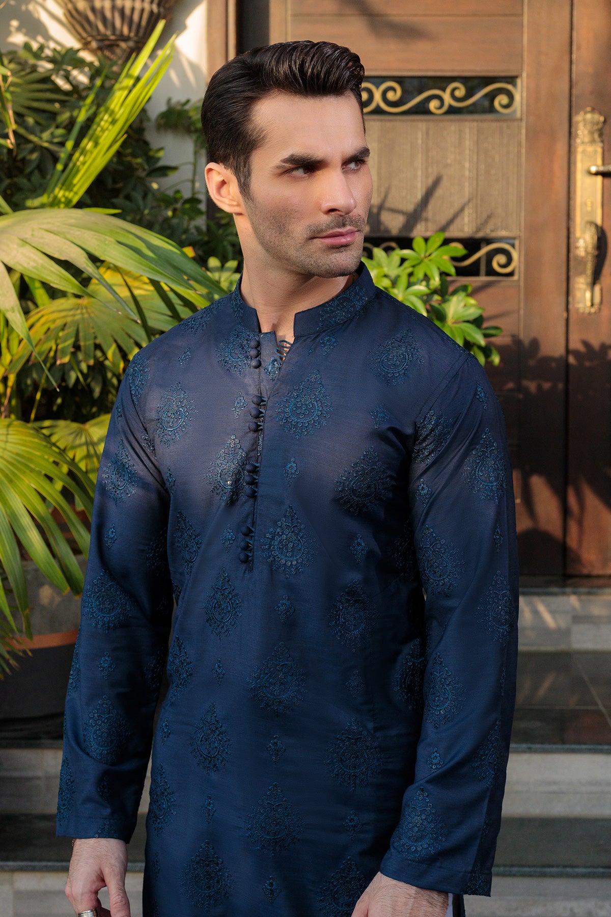 N-BLUE Designer Kurta Pajama 4