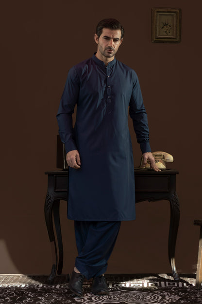 Navy Blue Design Suit