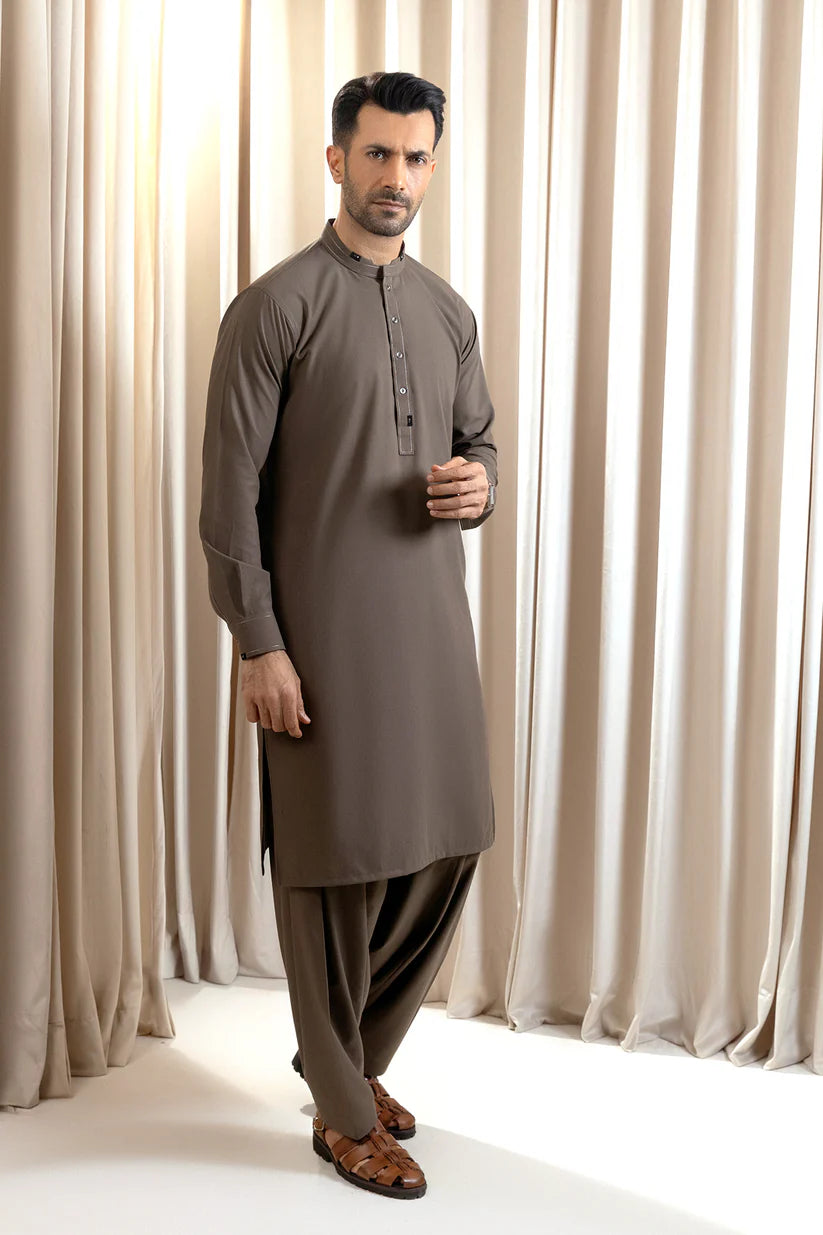 Men’s Slate Grey Shalwar Kameez