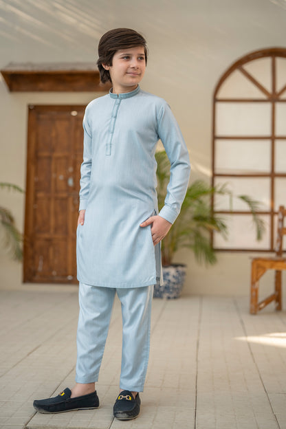 Kids Embroidered Suit 9