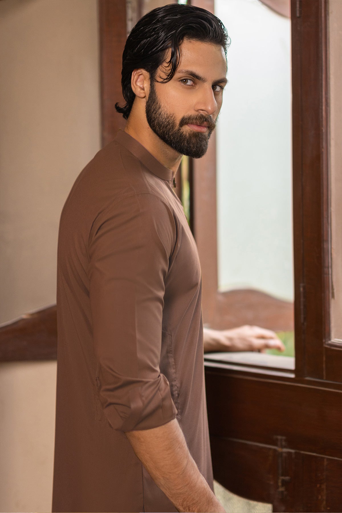 Mocha Brown Kurta Pajama