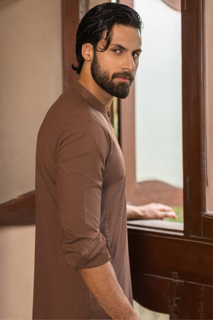 Mocha Brown Kurta Pajama