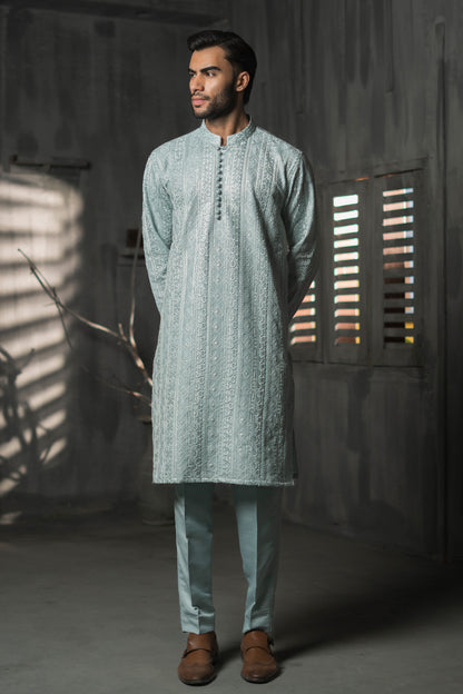 Aqua Designer Kurta Pajama