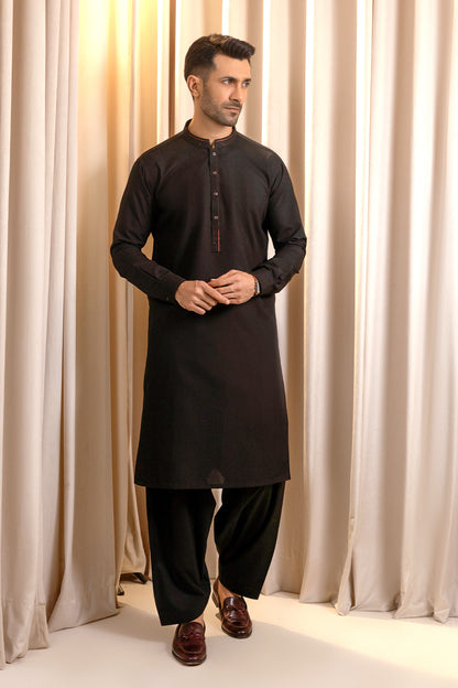 Men’s Black Shalwar Kameez