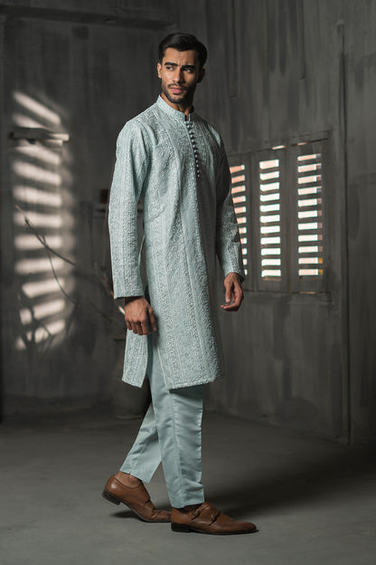 Aqua Designer Kurta Pajama
