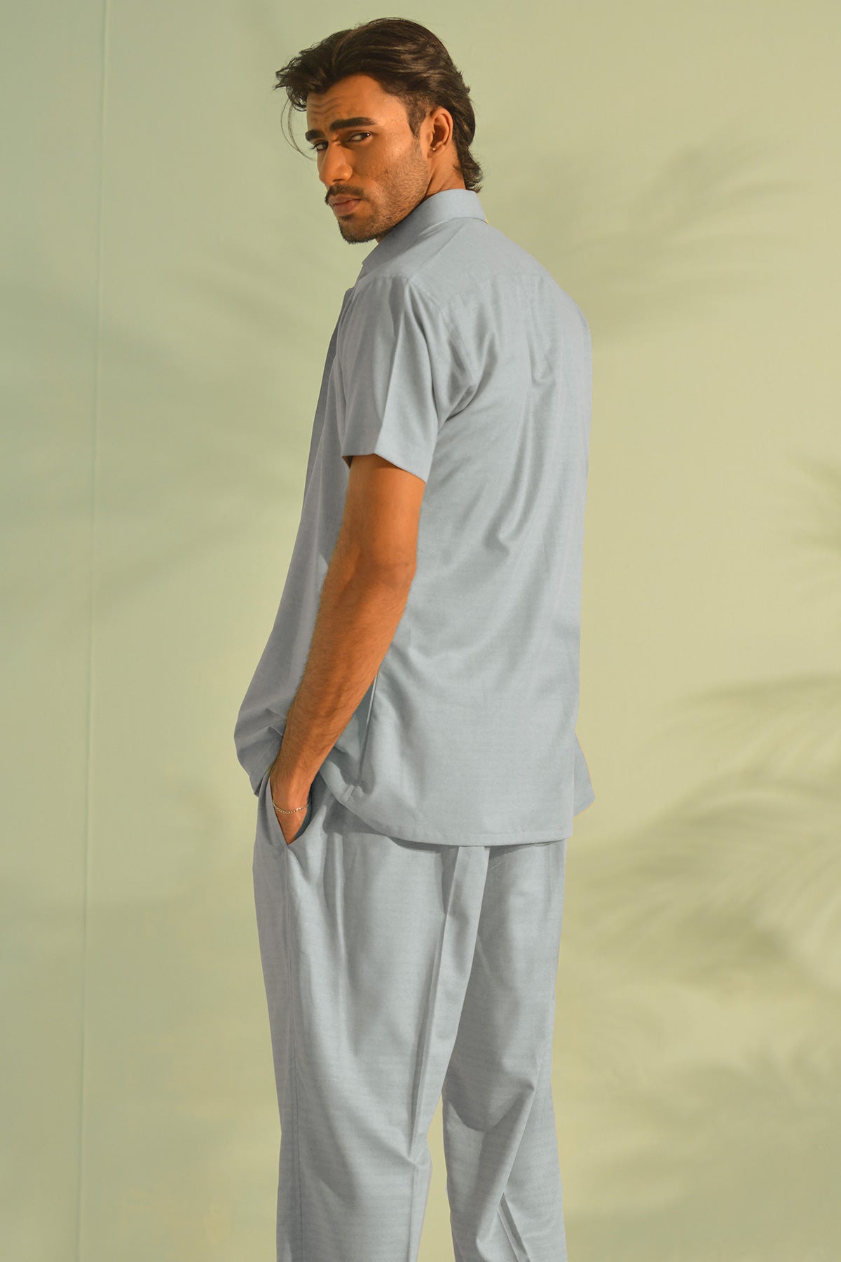 Azure Breeze Co-ord Set - Sky Blue