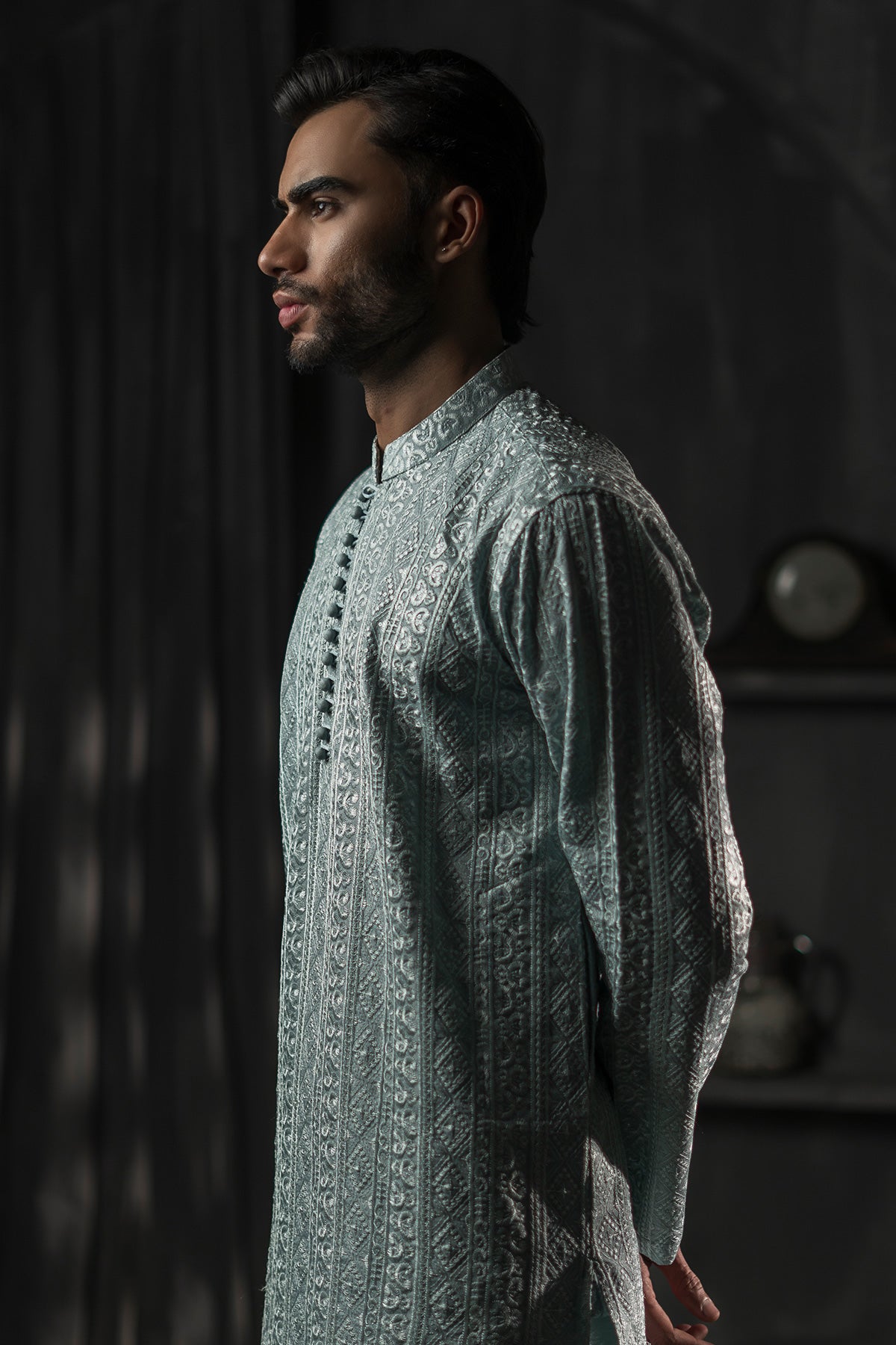 Aqua Designer Kurta Pajama
