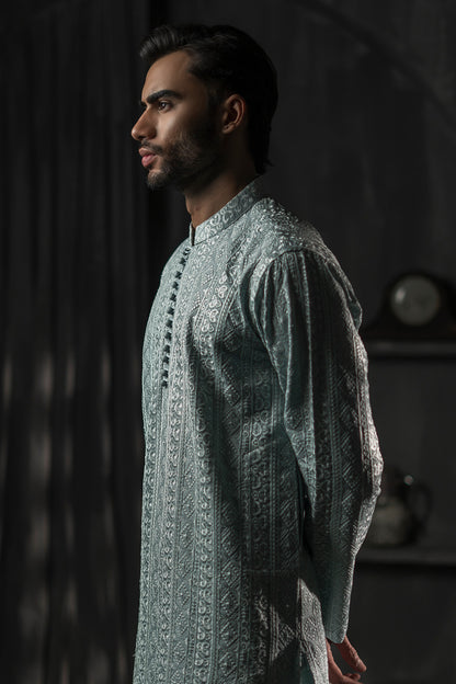 Aqua Designer Kurta Pajama