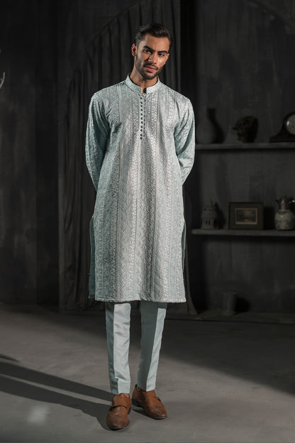 Aqua Designer Kurta Pajama