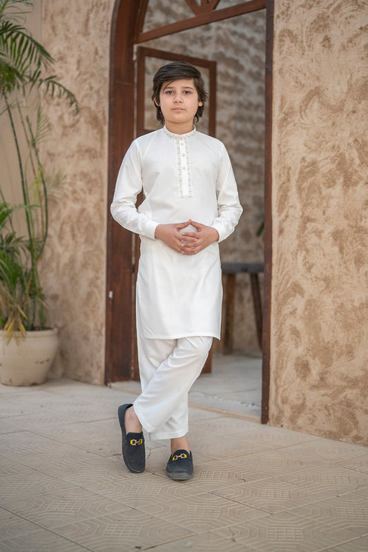 Kids Embroidered Suit 6