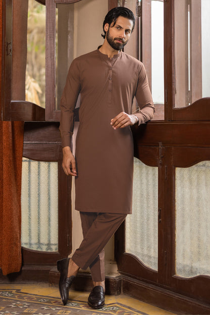 Mocha Brown Kurta Pajama