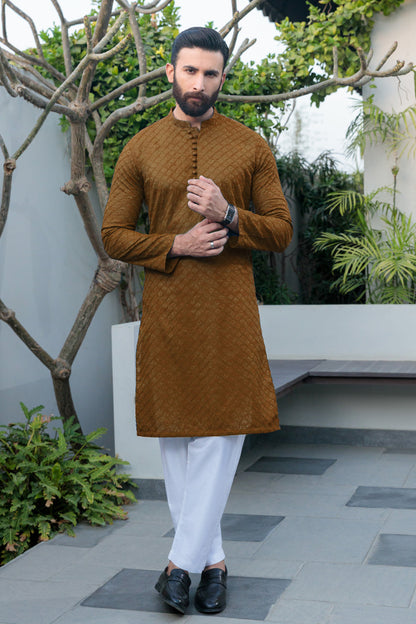 Chikan Kurta Pajama 2