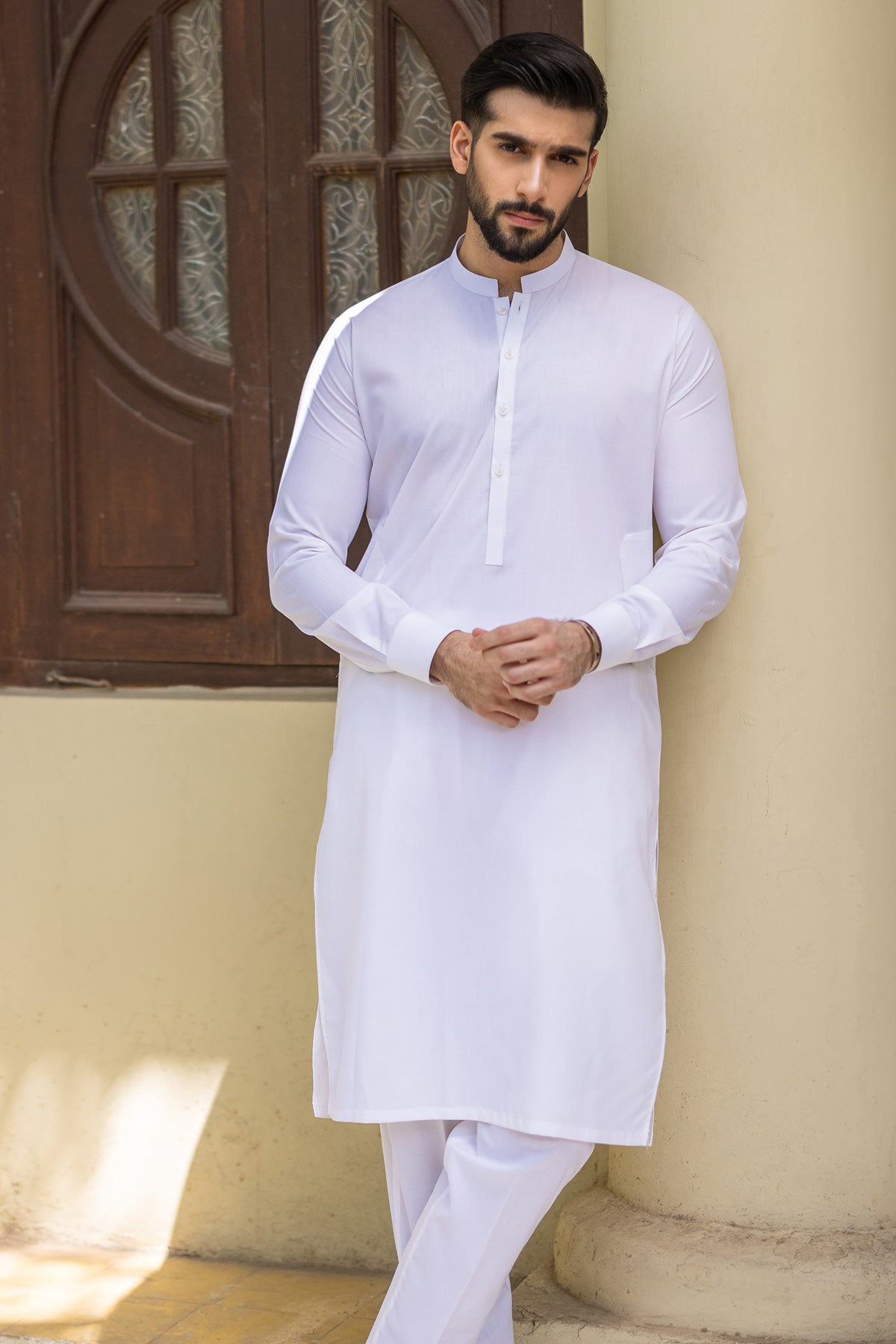 Classic White Kurta Pajama – Men's Premium Wear