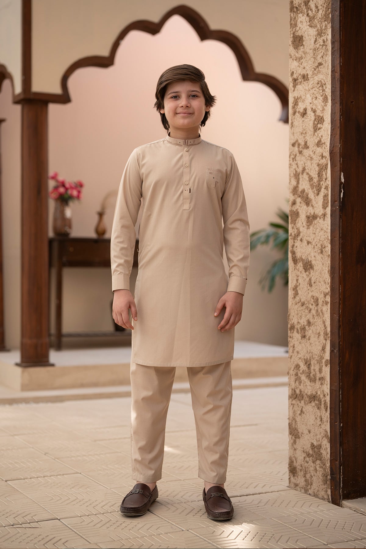 Kids Embroidered Suit 3