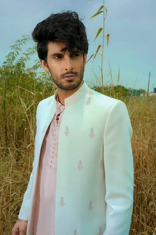 Pink inner kurta Pajama