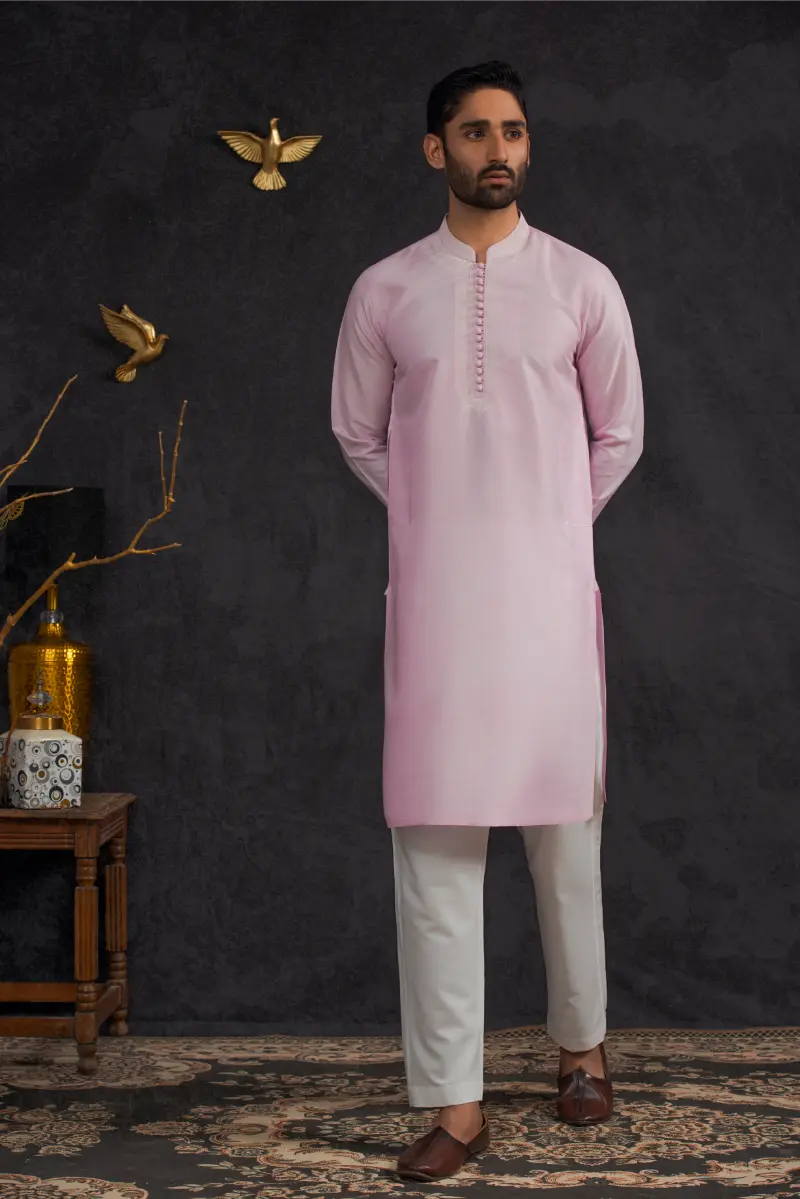 Pink Designer Kurta pajama