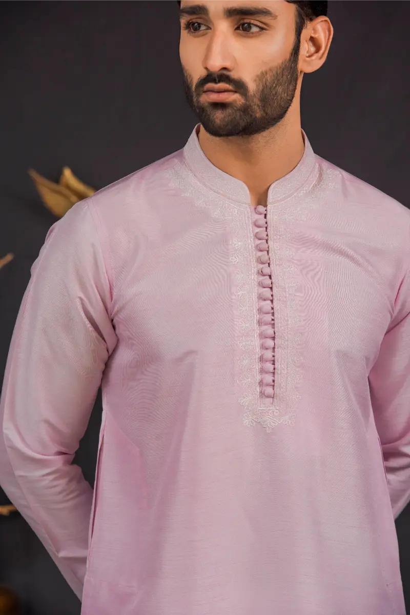 Pink Designer Kurta pajama