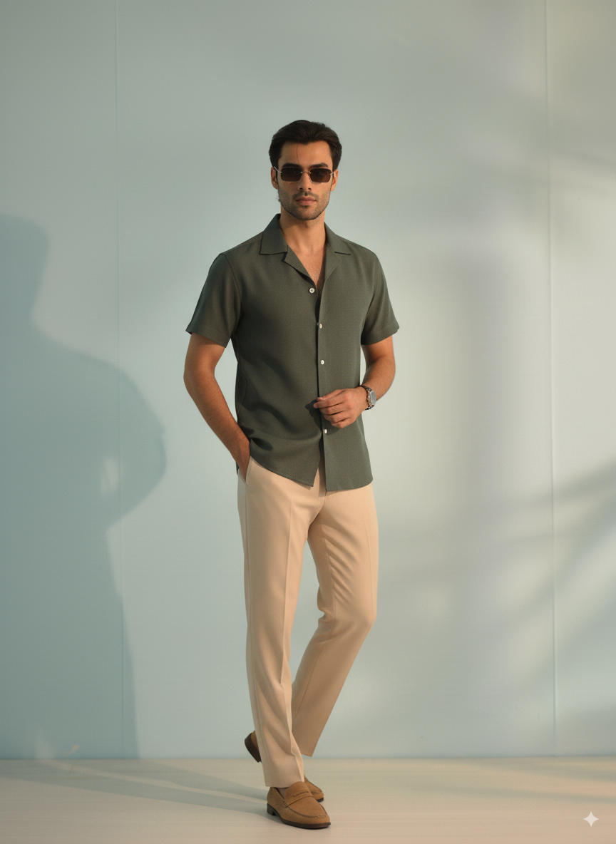 Sage Green Shirt