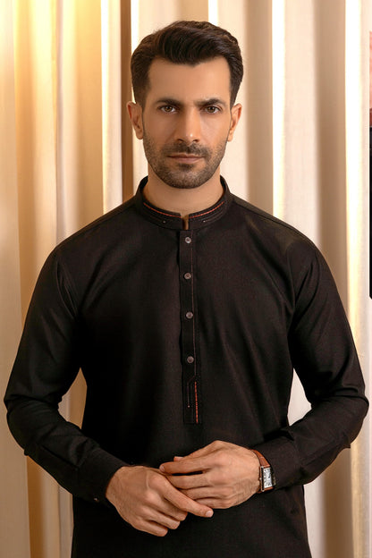 Men’s Black Shalwar Kameez