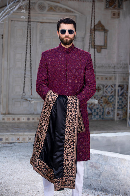 Shehnai Designer Sherwani 2