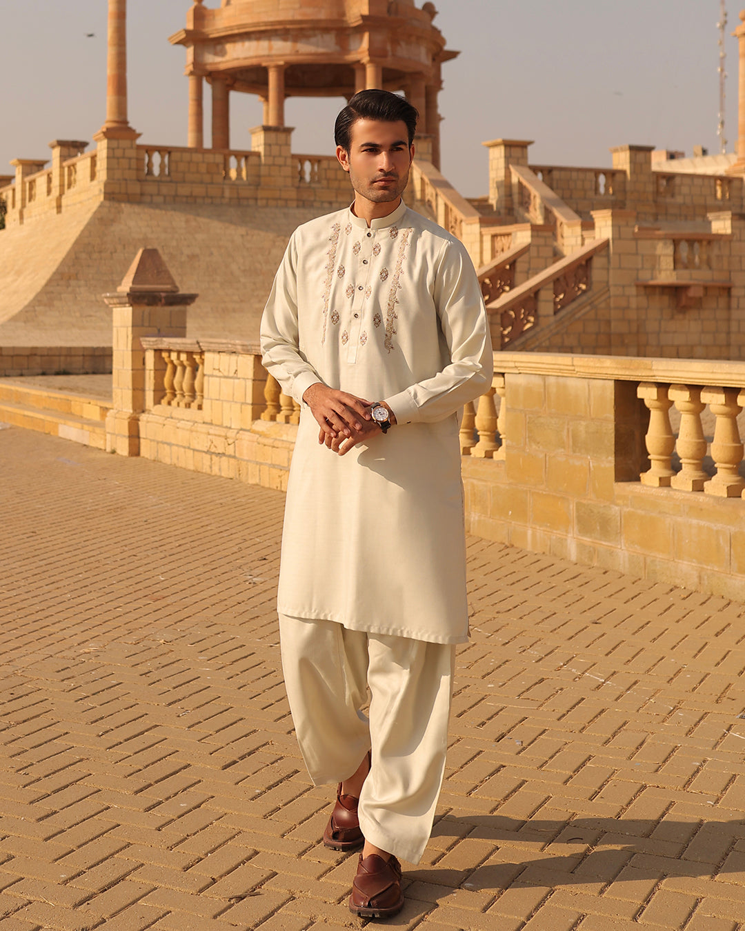 WNTR Embroidered Suit 7316-2