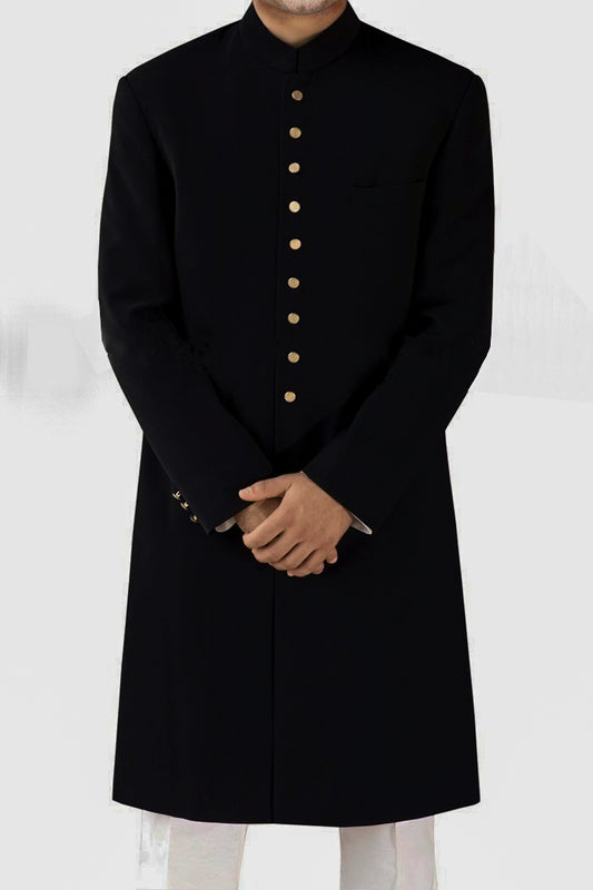 Black Sherwani